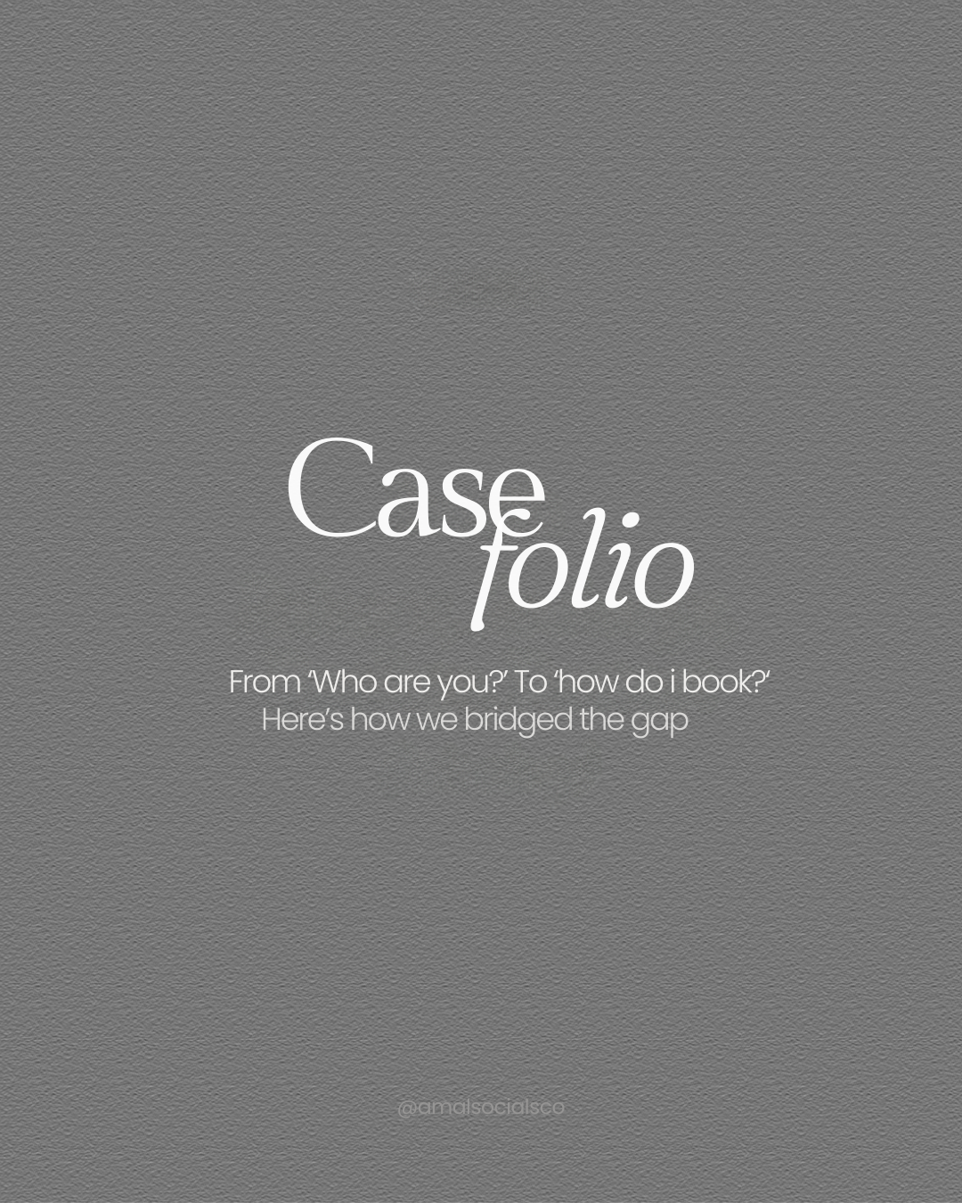 Casefolio vol – 01